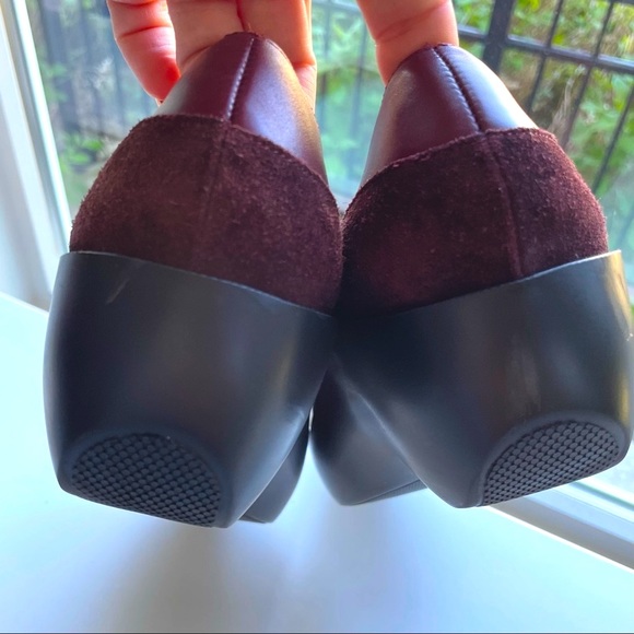 Robert Clergerie Paris Mary Jane Platform Burgundy / Oxblood / Red Size 10 - Picture 7 of 11